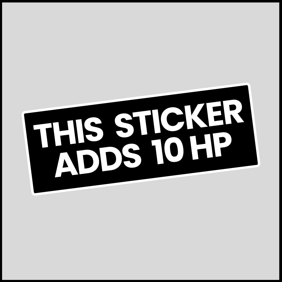 10 HP Sticker