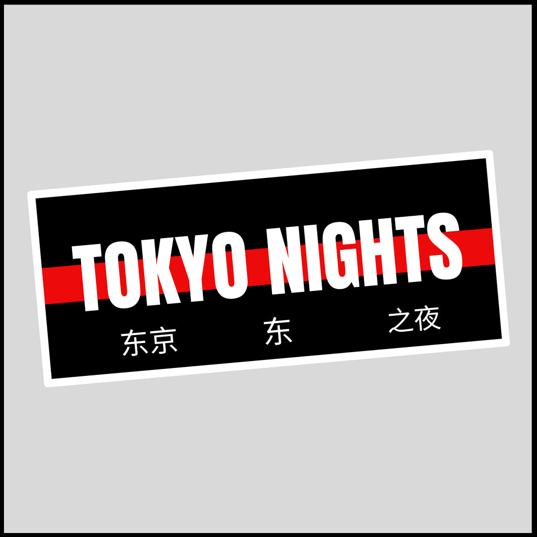 Tokyo Nights Sticker