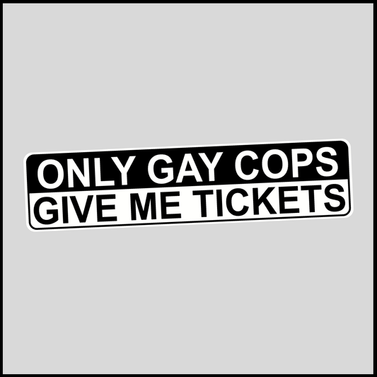 Gay Cops Sticker