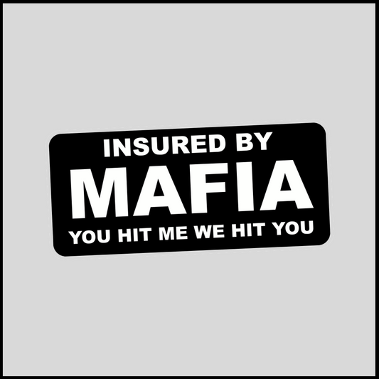 Mafia Sticker (Without Border)