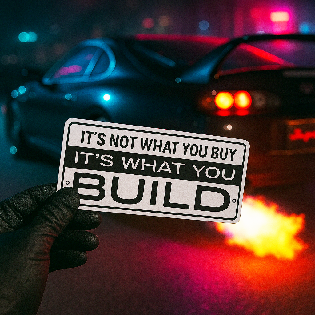 It's What You Build Sticker