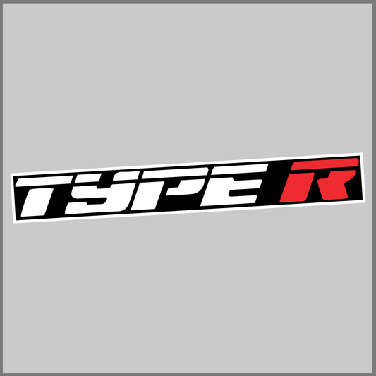 Type R Sticker