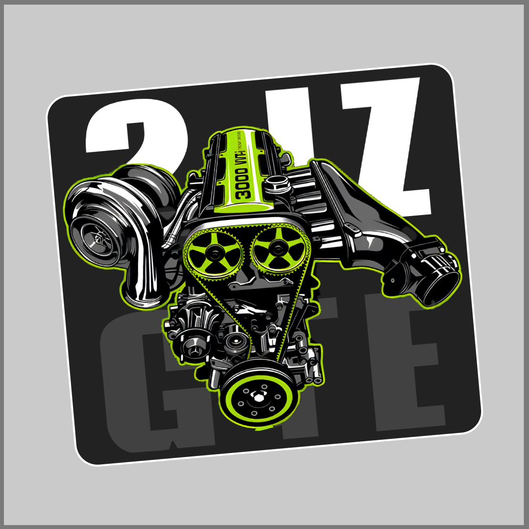 2JZ GTE Sticker