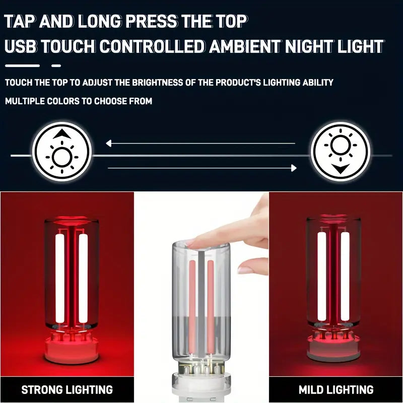 USB Touch Controlled LED Ambient Light